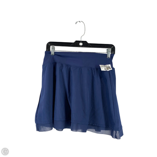 Athletic Skirt By Yogalicious In Navy, Size: Xl
