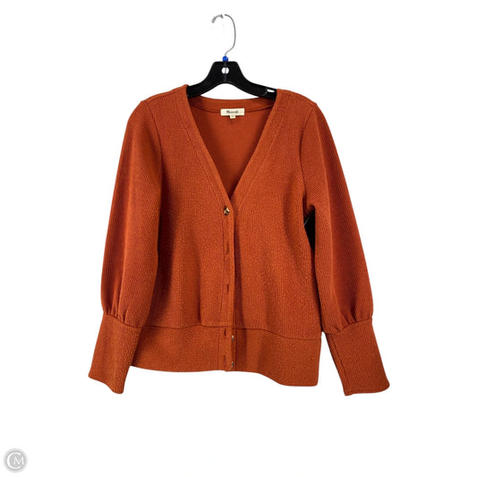 Cardigan By Madewell In Orange, Size: M