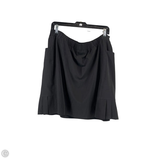 Athletic Skirt By Chicos In Black, Size: 0