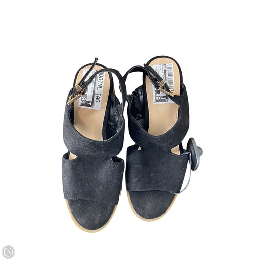 Sandals Heels Block By Ana In Black, Size: 6