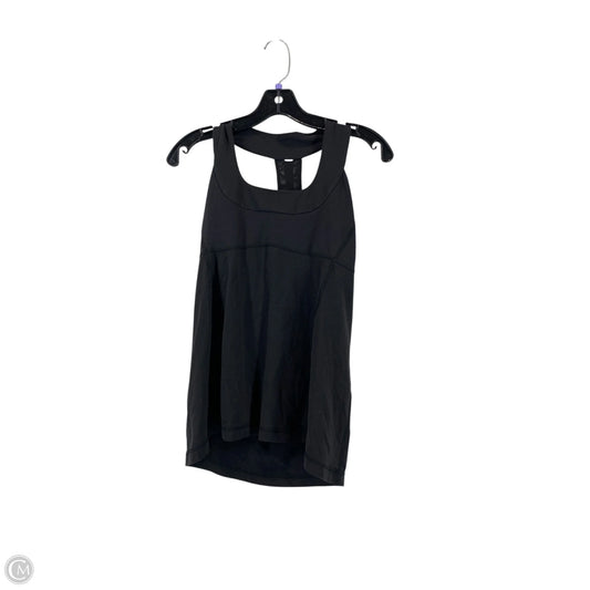 Athletic Tank Top By Lululemon In Black, Size: M