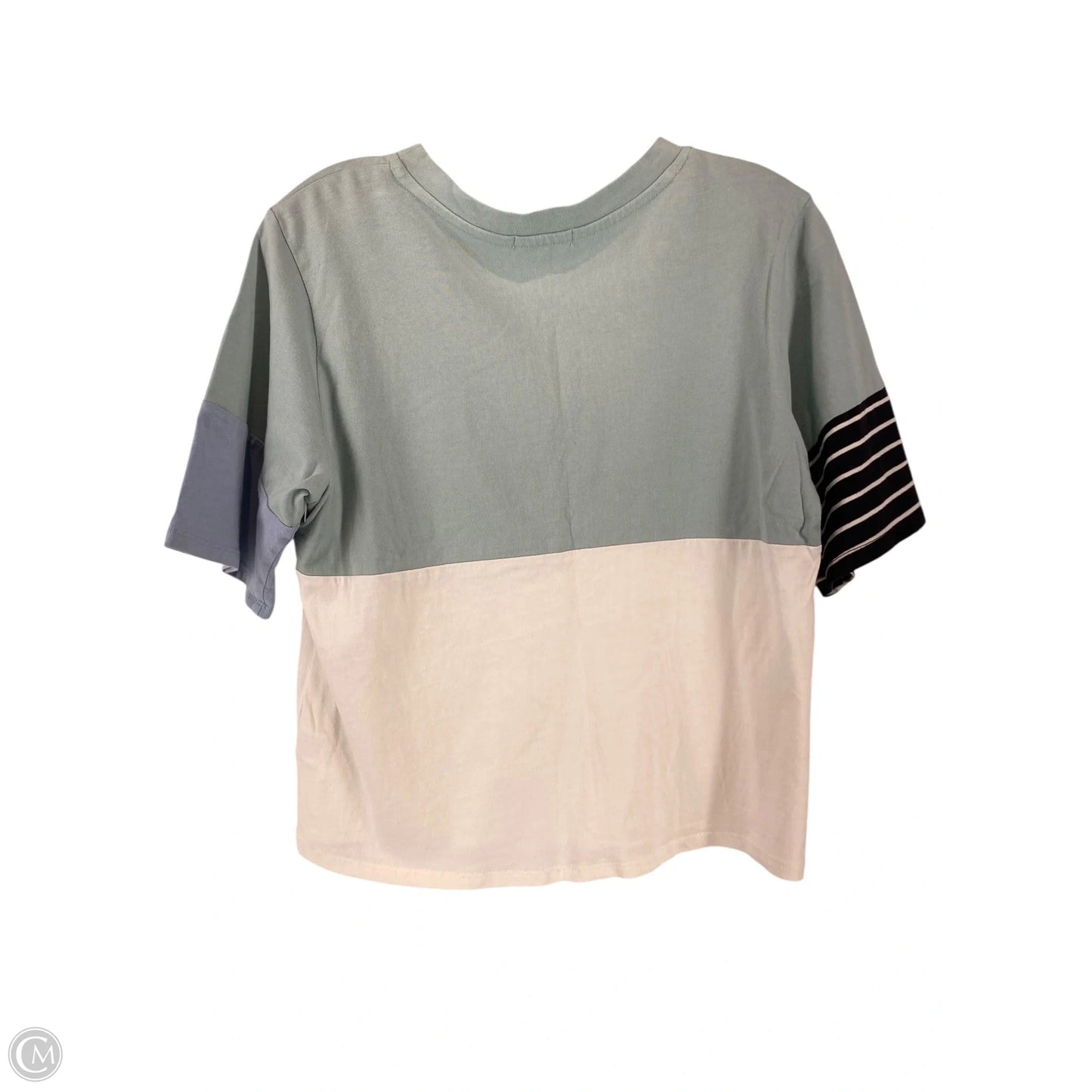 Top Short Sleeve By Love On A Hanger In Teal, Size: S