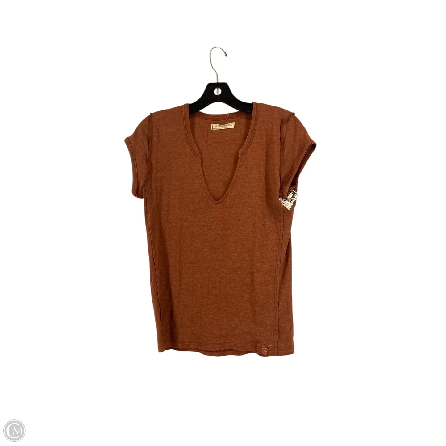 Top Short Sleeve By We The Free In Brown, Size: M