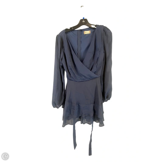 Dress Casual Short By Altard State In Navy, Size: L