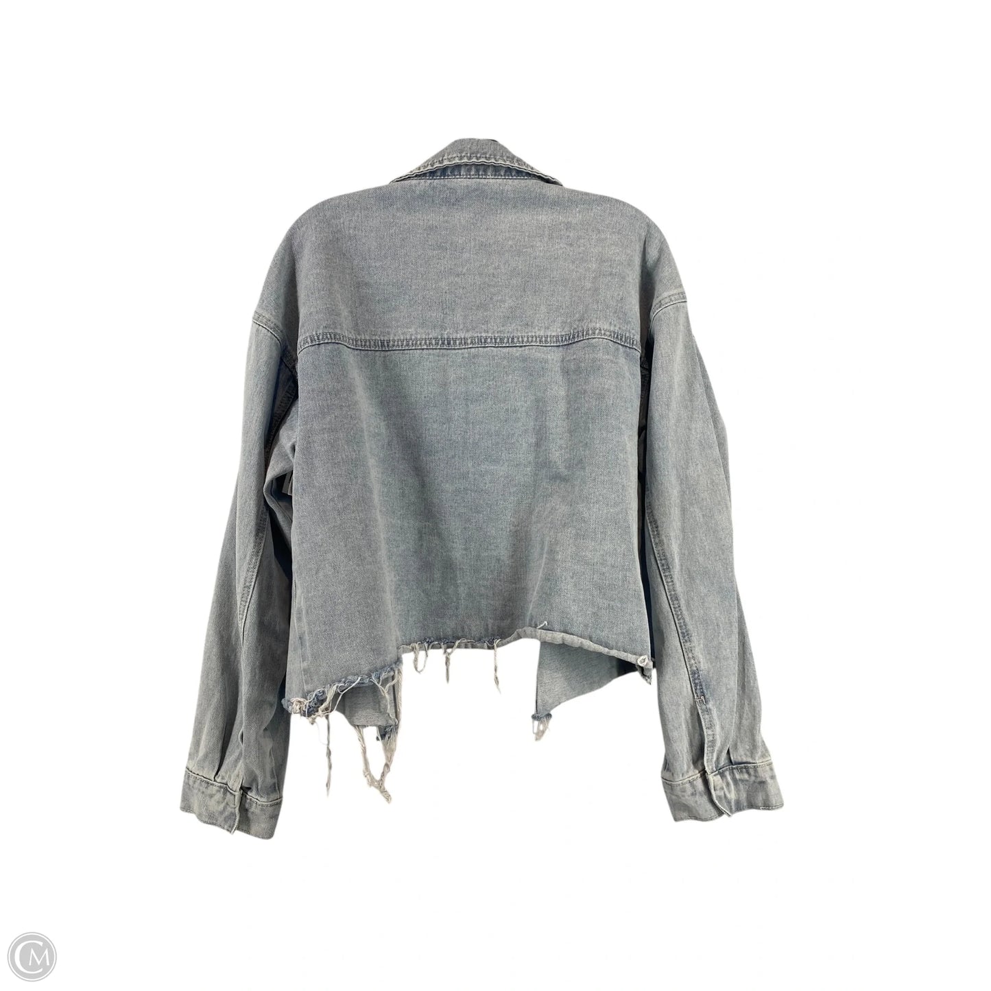 Jacket Denim By Wishlist In Blue Denim, Size: L