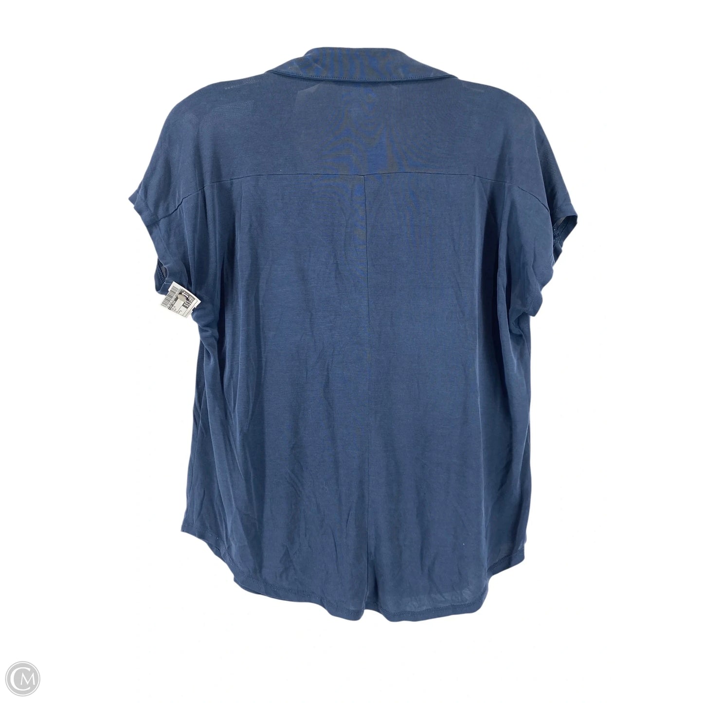 Top Short Sleeve By Lucky Brand In Blue, Size: S