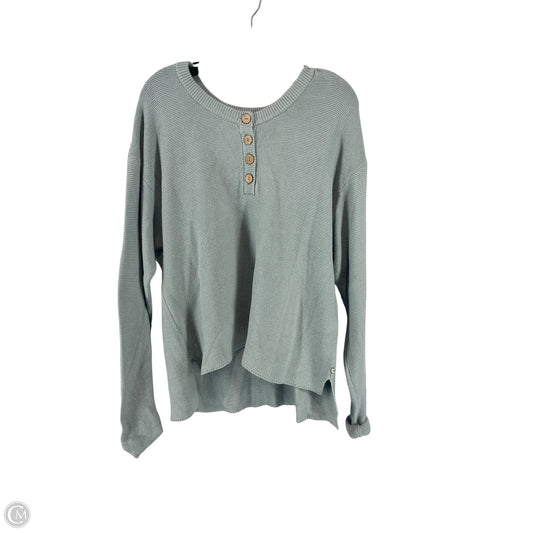 Sweater By Cme In Teal, Size: Xl
