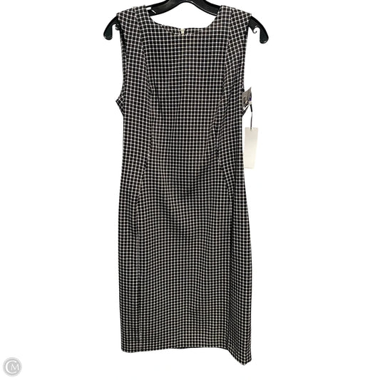 Dress Casual Short By Calvin Klein In Checkered Pattern, Size: 10