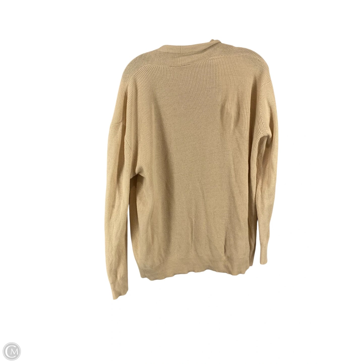 Cardigan By Loft In Cream, Size: S