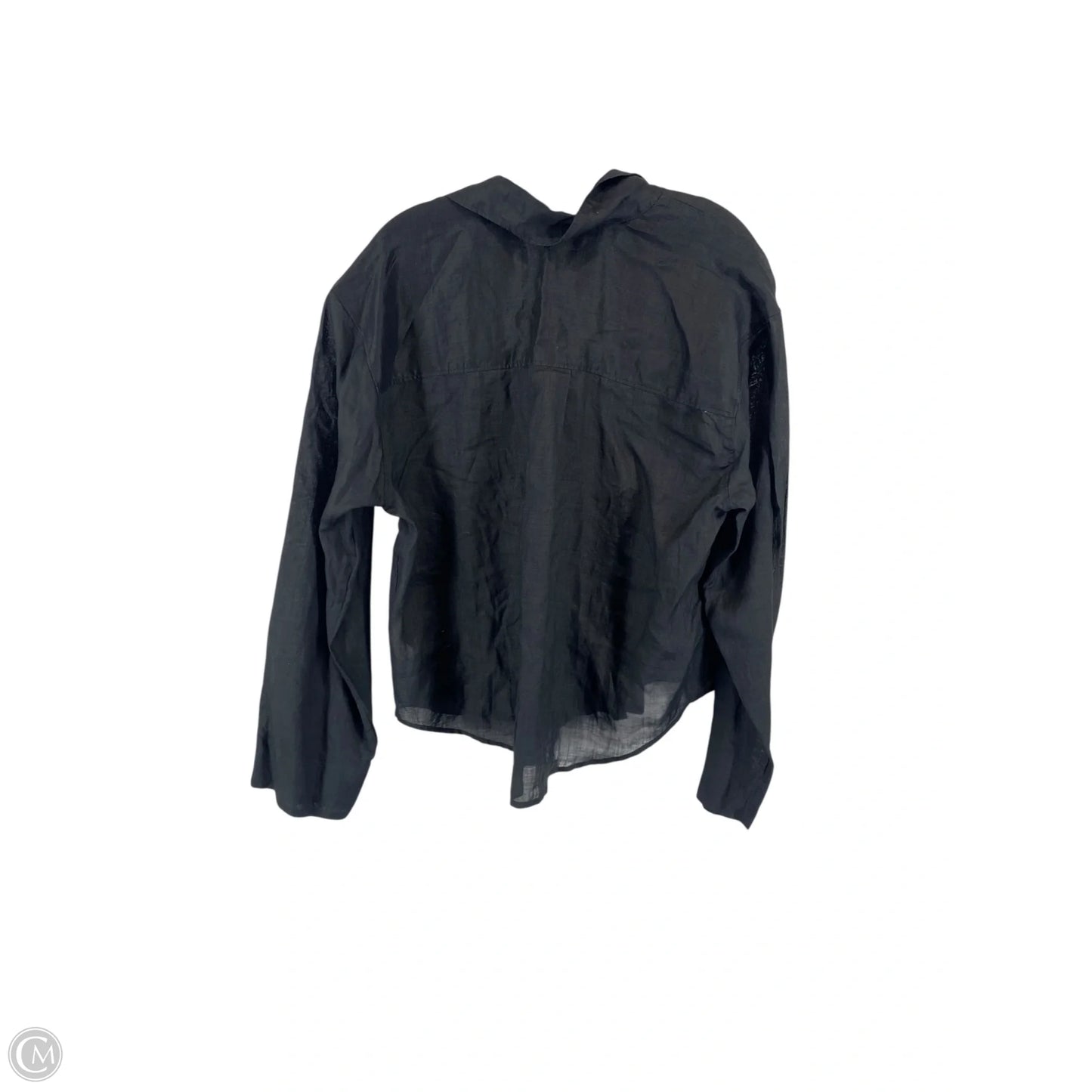 Top Long Sleeve By Madewell In Black, Size: M