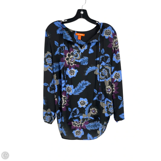 Top Long Sleeve By Joe Fresh In Floral Print, Size: M