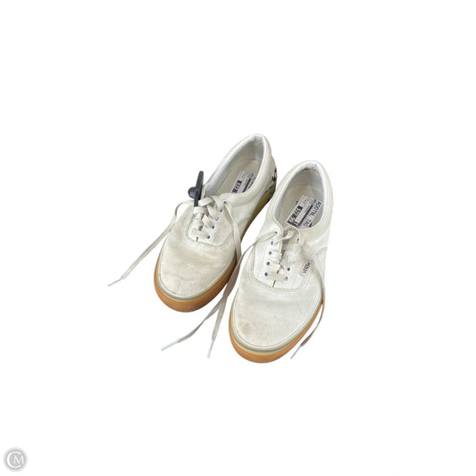 Shoes Sneakers By Vans In White, Size: 8.5