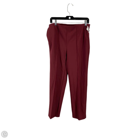 Pants Dress By Christian Siriano In Maroon, Size: 8