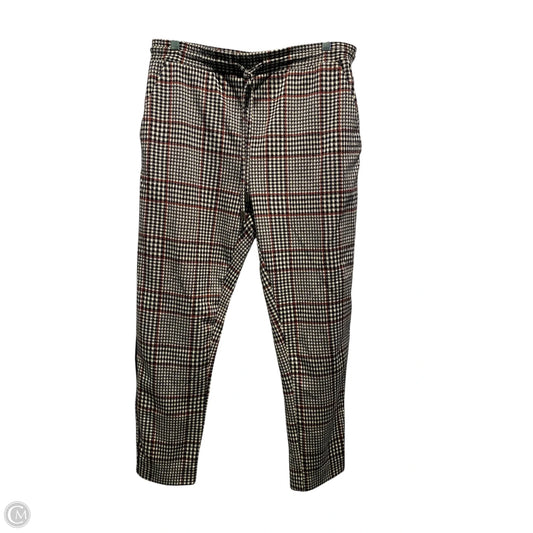 Pants Dress By Anthropologie In Plaid Pattern, Size: S