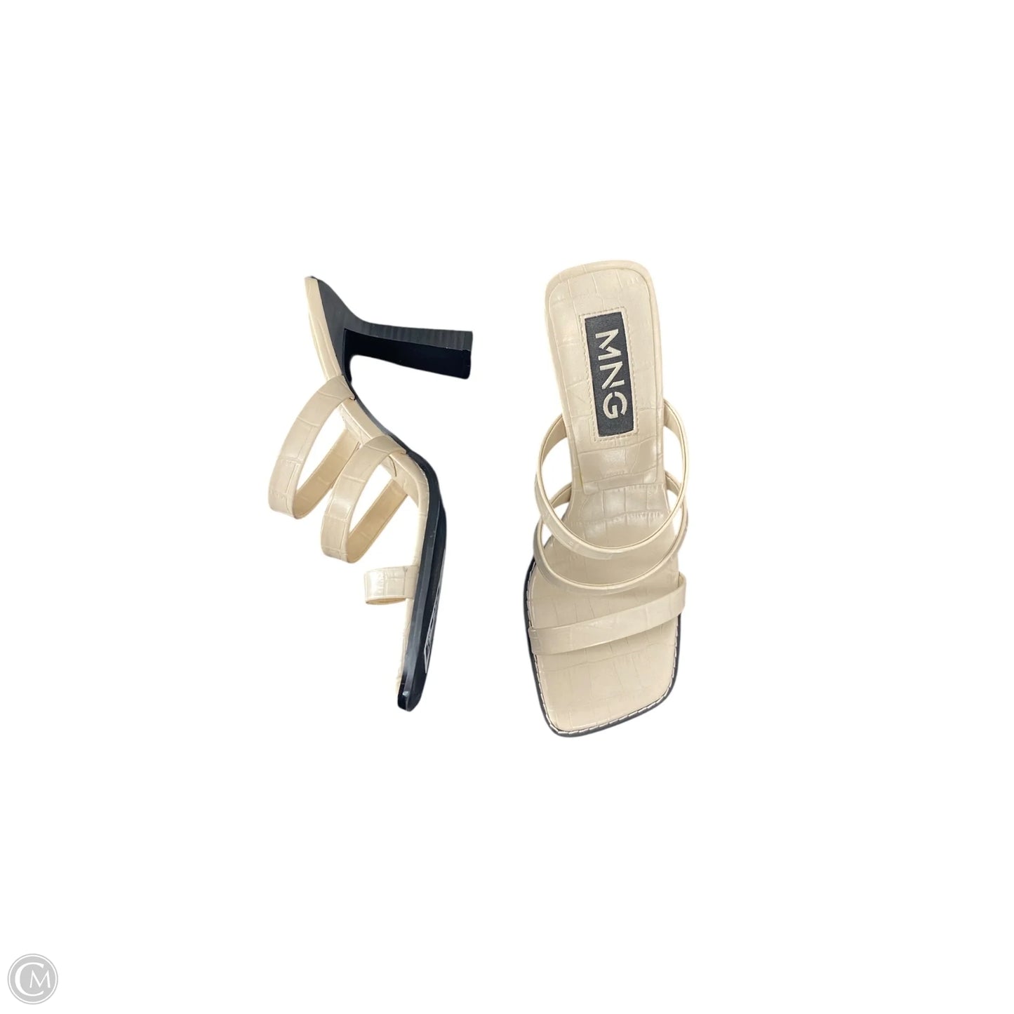 Shoes Heels Stiletto By Mng In Tan, Size: 7