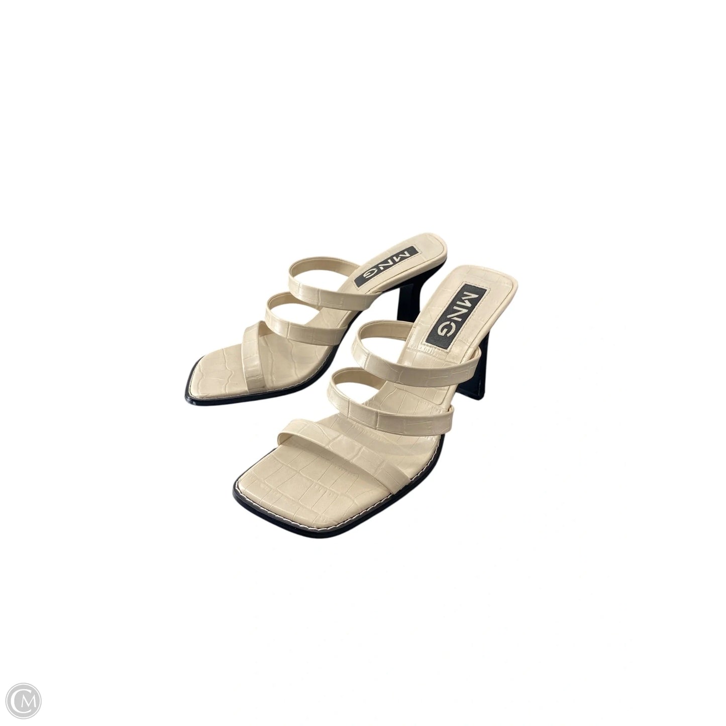 Shoes Heels Stiletto By Mng In Tan, Size: 7