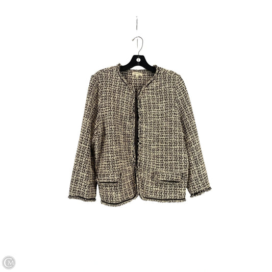 Blazer By Max Studio In Black & White, Size: L