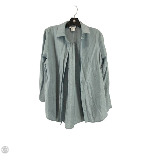 Top Long Sleeve By Cupcakes And Cashmere In Blue, Size: Xs
