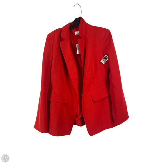 Blazer By Loft In Red, Size: 8