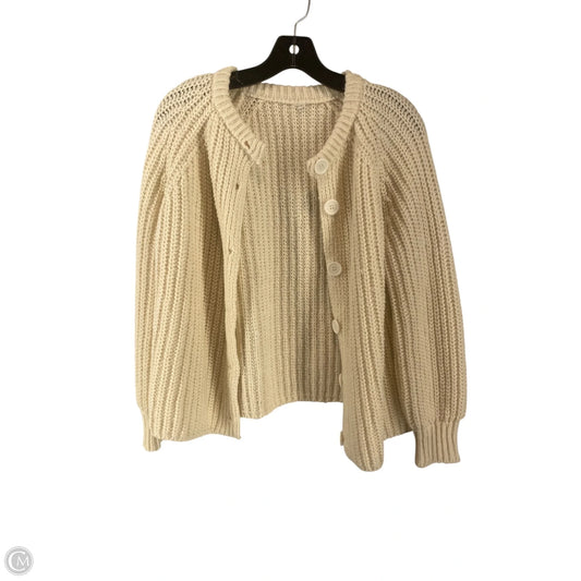 Cardigan By Cme In Cream, Size: L