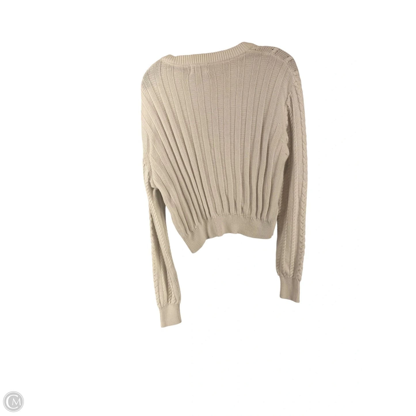 Sweater By Cme In White, Size: M
