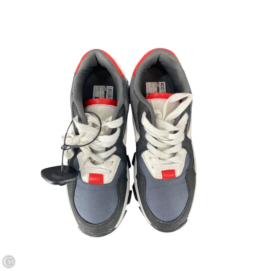 Shoes Athletic By Mng In Black & Grey, Size: 7