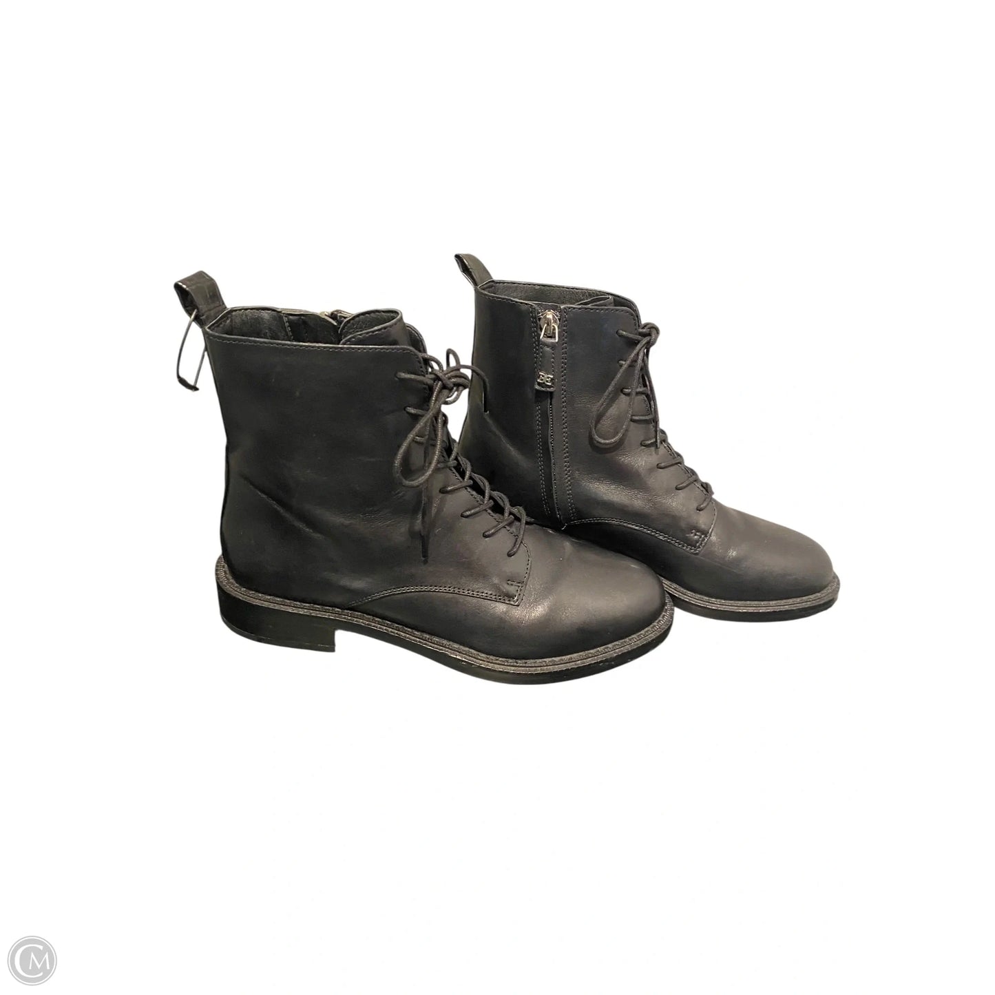 Boots Ankle Heels By Sam Edelman In Black, Size: 7