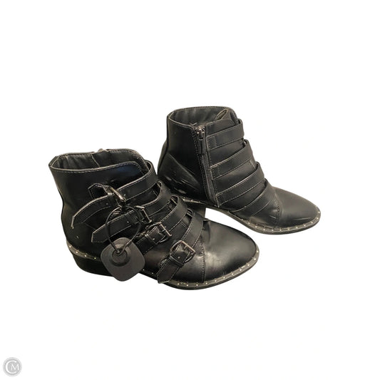 Boots Ankle Heels By A New Day In Black, Size: 7