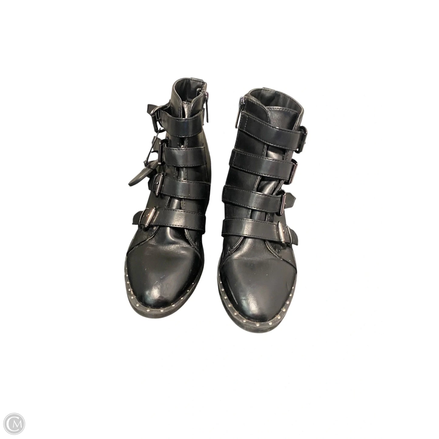 Boots Ankle Heels By A New Day In Black, Size: 7