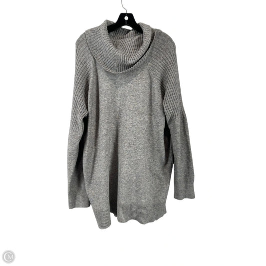 Sweater By Time And Tru In Grey, Size: 2x