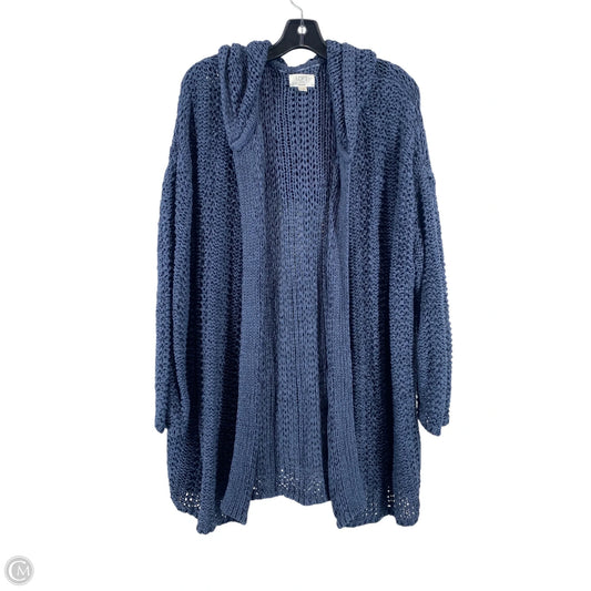 Cardigan By Loft In Blue, Size: Xl