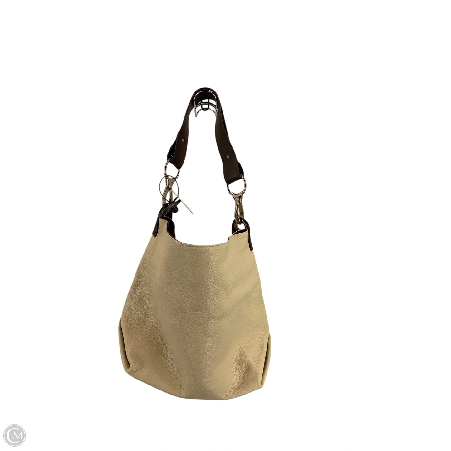 Handbag Leather By Cmc, Size: Medium