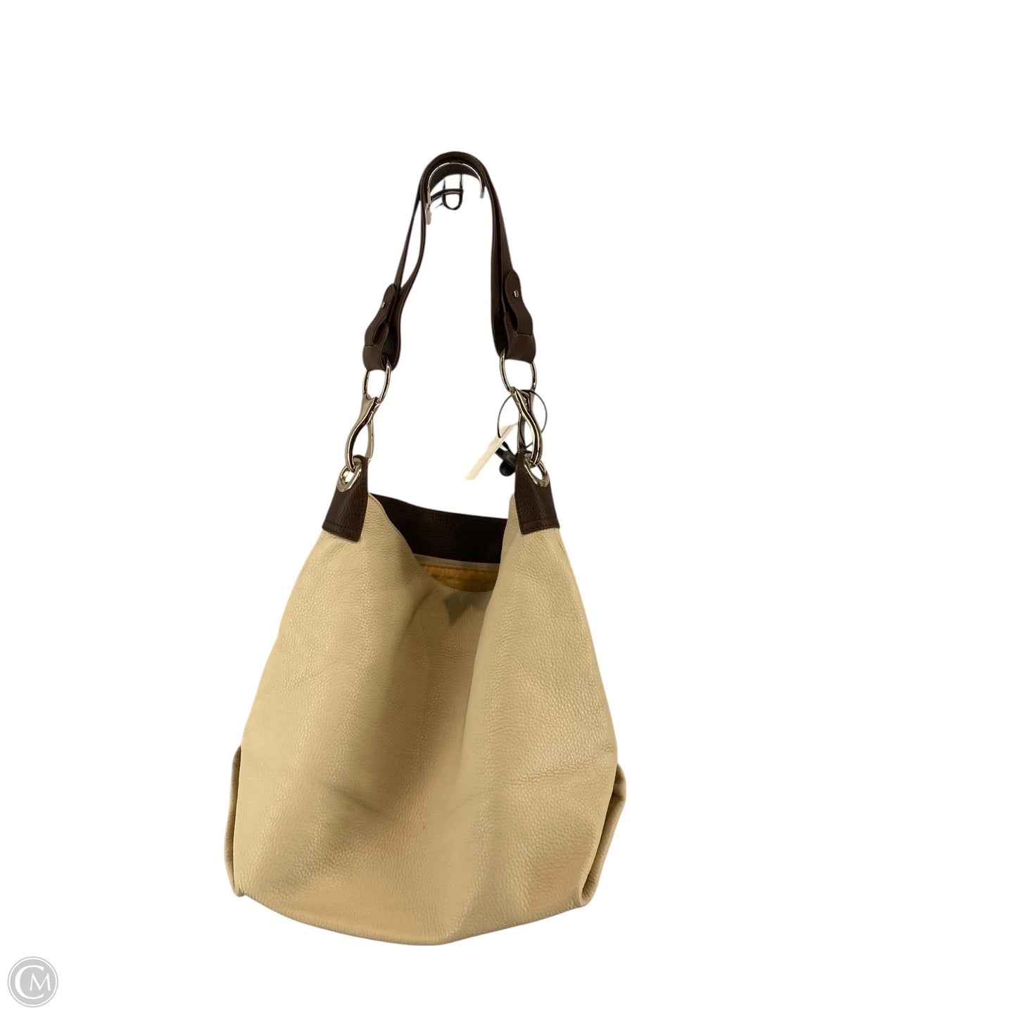 Handbag Leather By Cmc, Size: Medium