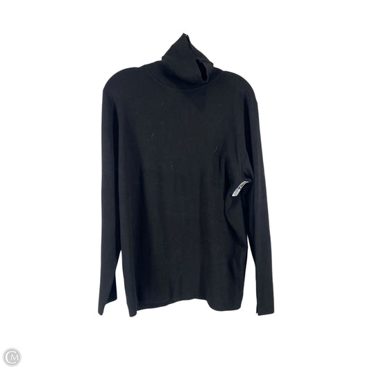 Top Long Sleeve By Chicos In Black