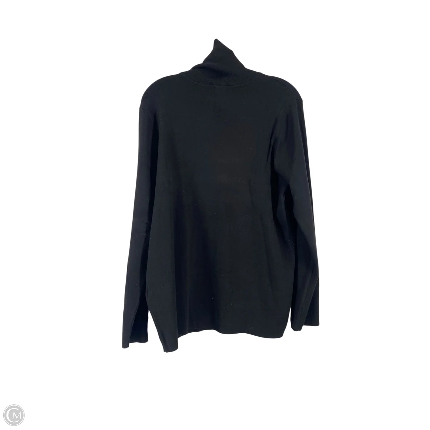 Top Long Sleeve By Chicos In Black