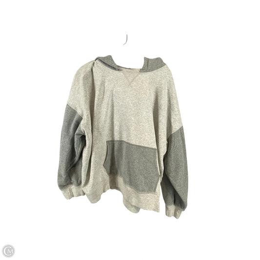 Sweatshirt Hoodie By American Eagle In Grey, Size: Xl