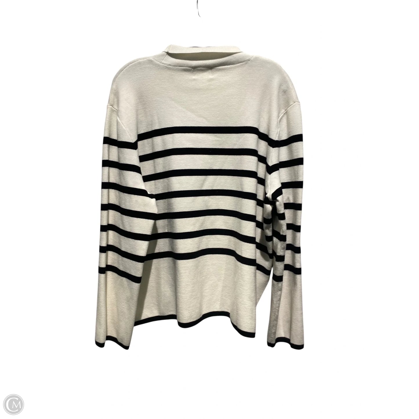Sweater By Divided In Striped Pattern, Size: Xl