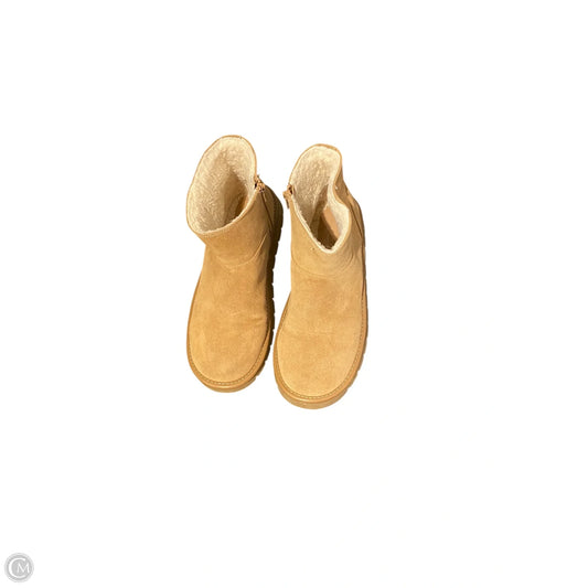 Boots Ankle Flats By Universal Thread In Brown, Size: 8