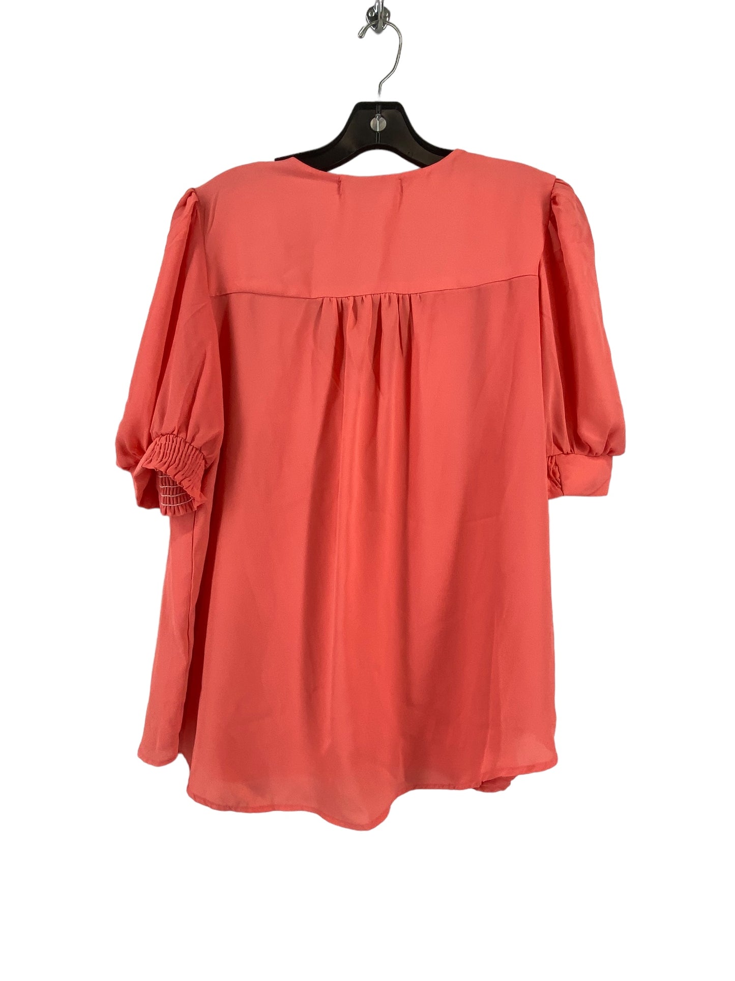 Coral Top Short Sleeve Clothes Mentor, Size L