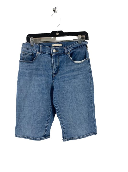 Blue Denim Shorts Levis, Size 28