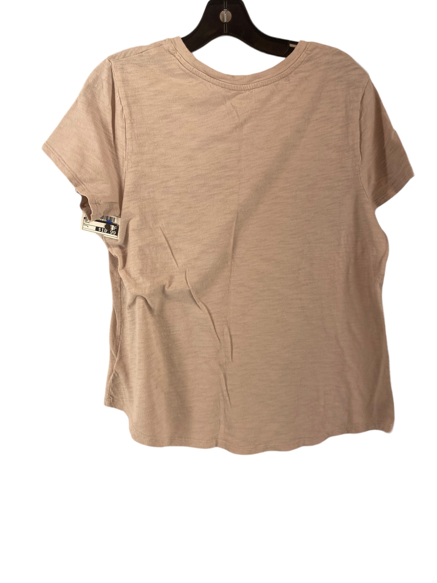 Taupe Top Short Sleeve Old Navy, Size L