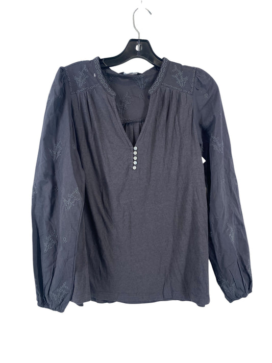 Top Long Sleeve By Lucky Brand In Grey, Size: S