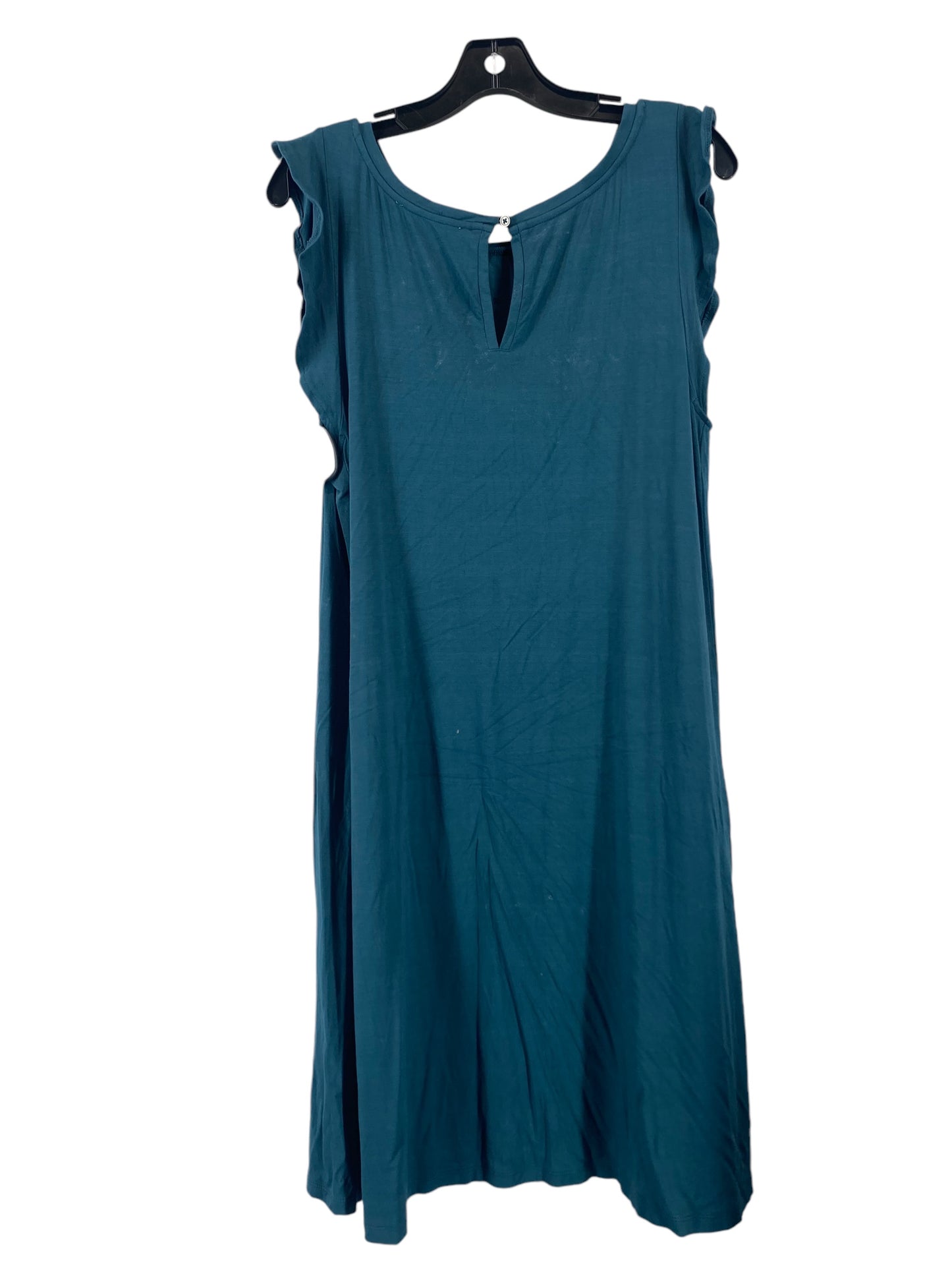 Dress Casual Short By Loft In Teal, Size: L