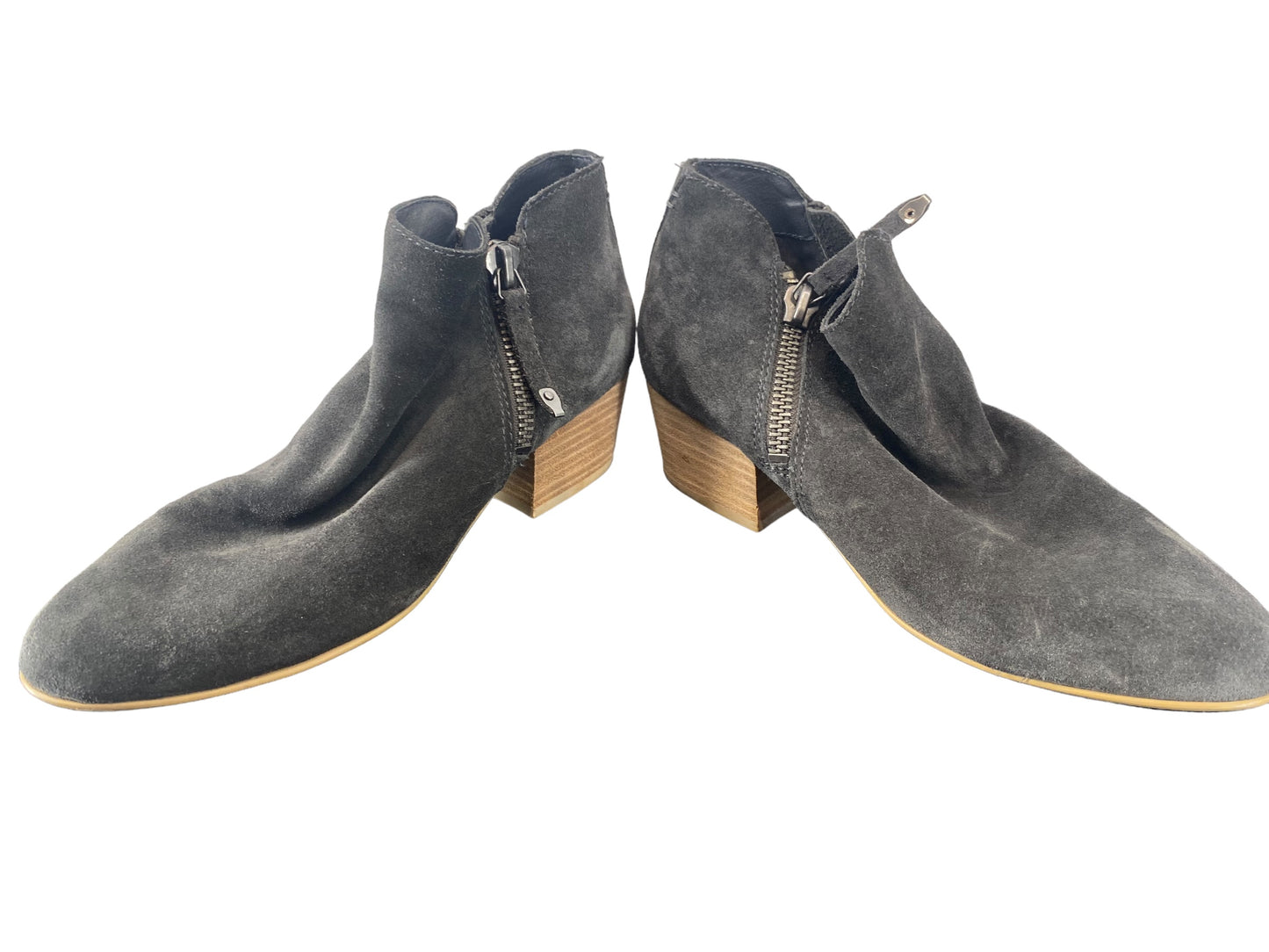 Boots Ankle Heels By Dolce Vita In Grey, Size: 8.5