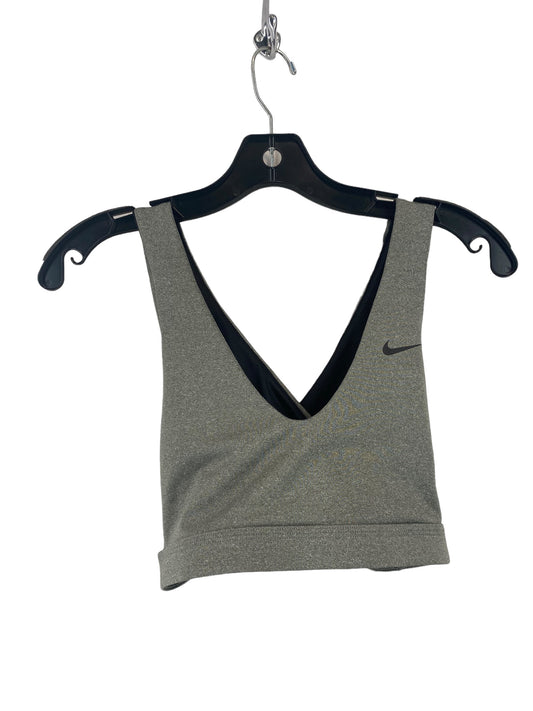 Athletic Bra By Nike In Grey, Size: S