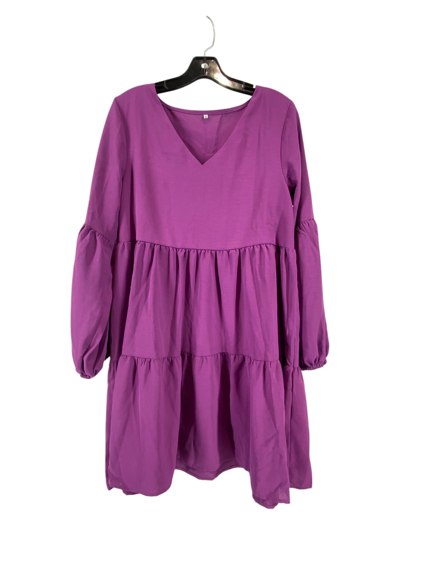 Dress Casual Short By Clothes Mentor In Purple, Size: M