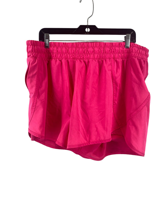 Athletic Shorts By Avia In Pink, Size: Xxl