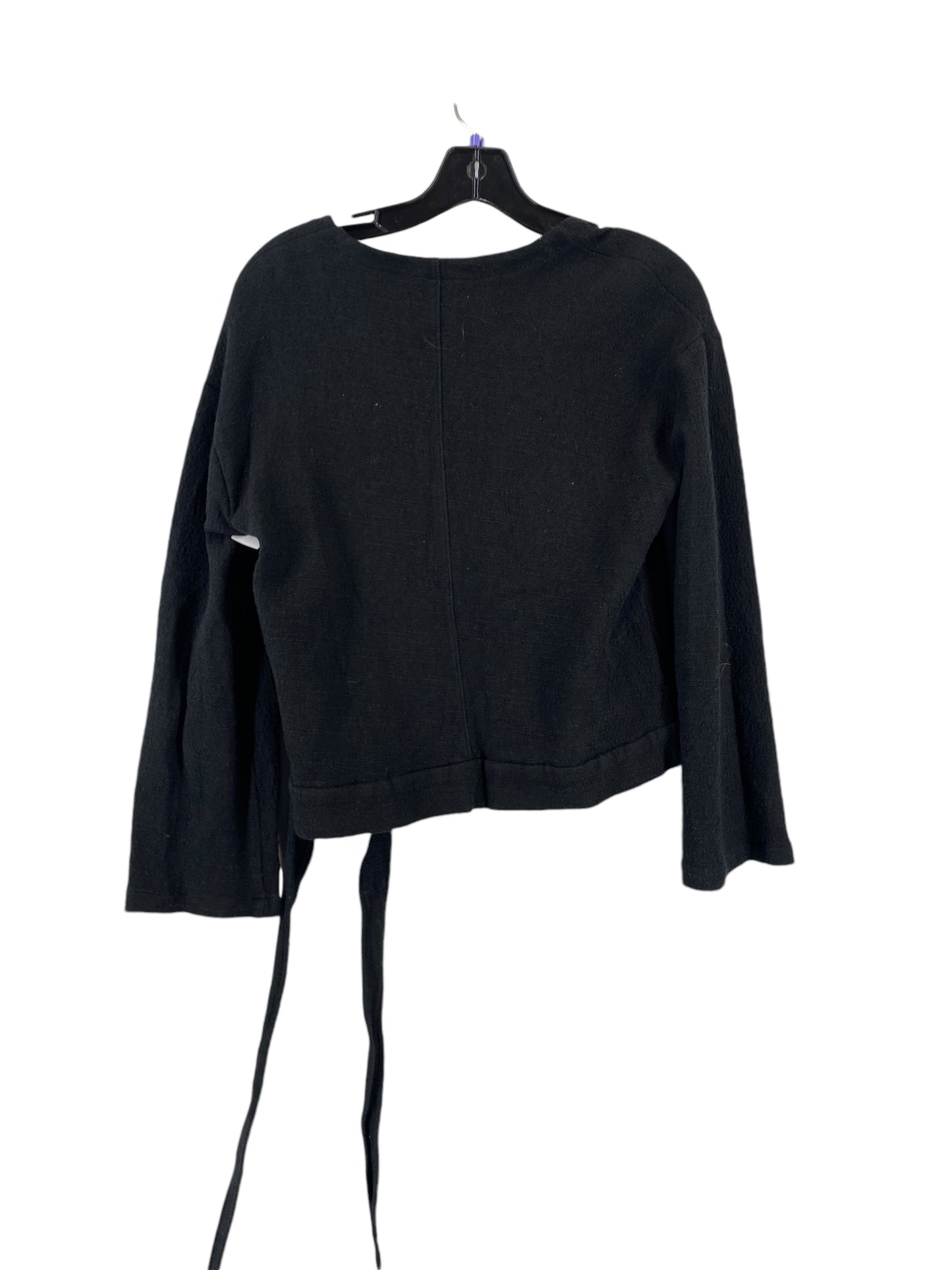 Top Long Sleeve By Madewell In Black, Size: S