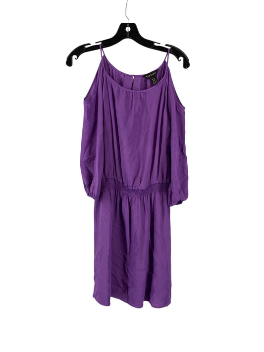 Dress Casual Short By White House Black Market In Purple, Size: Xs