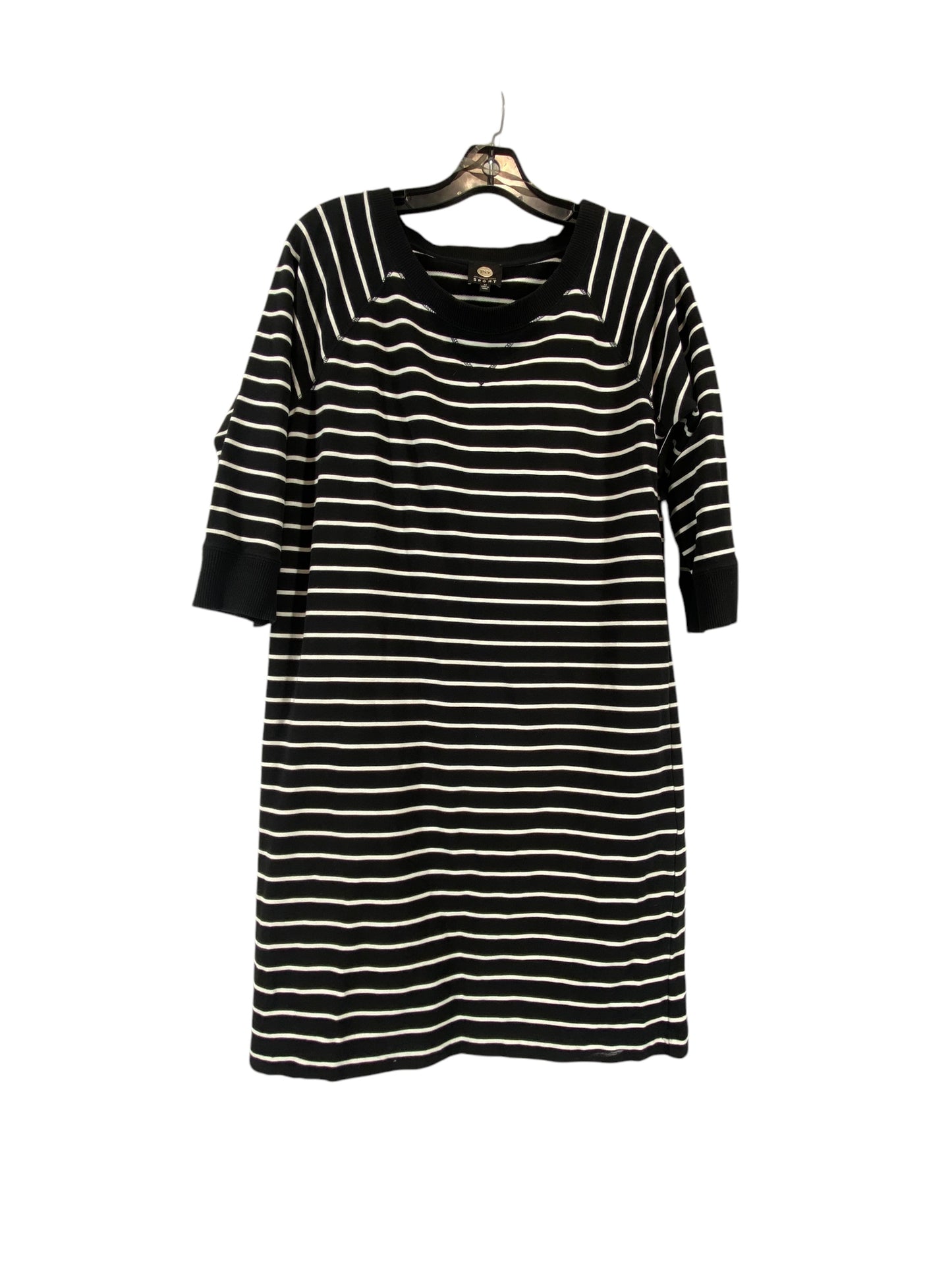 Dress Casual Short By Jones New York In Black & White, Size: M